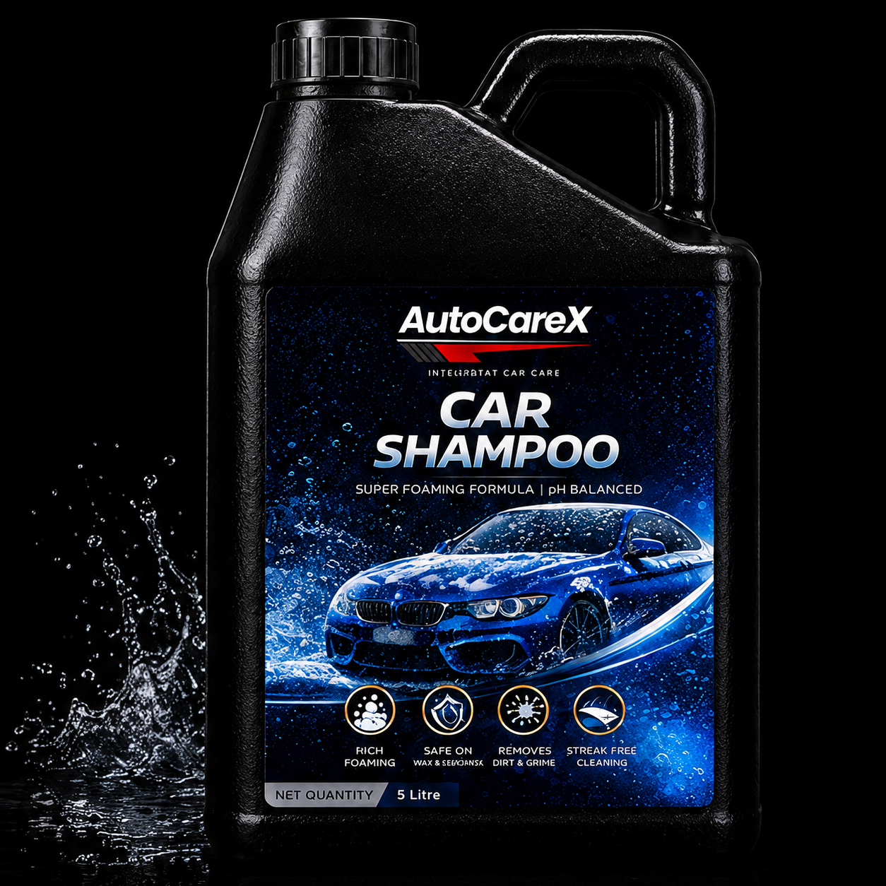 AutoCareX Car Shampoo 5L Can