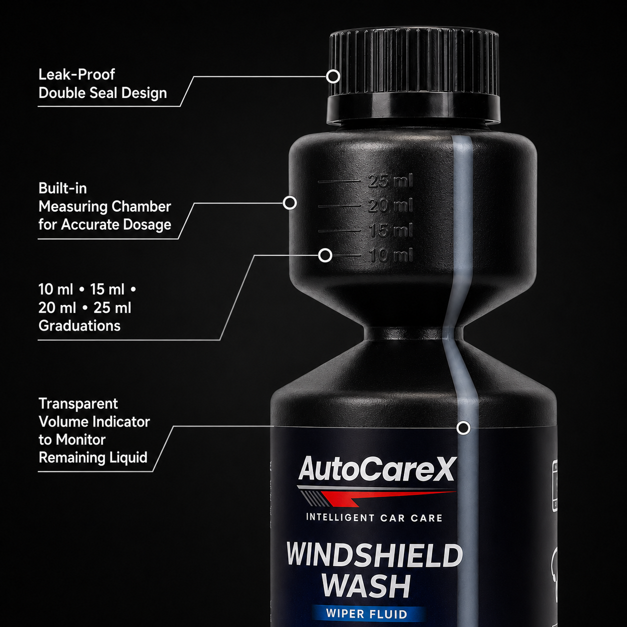 AutoCareX Windshield Wash Wiper Fluid