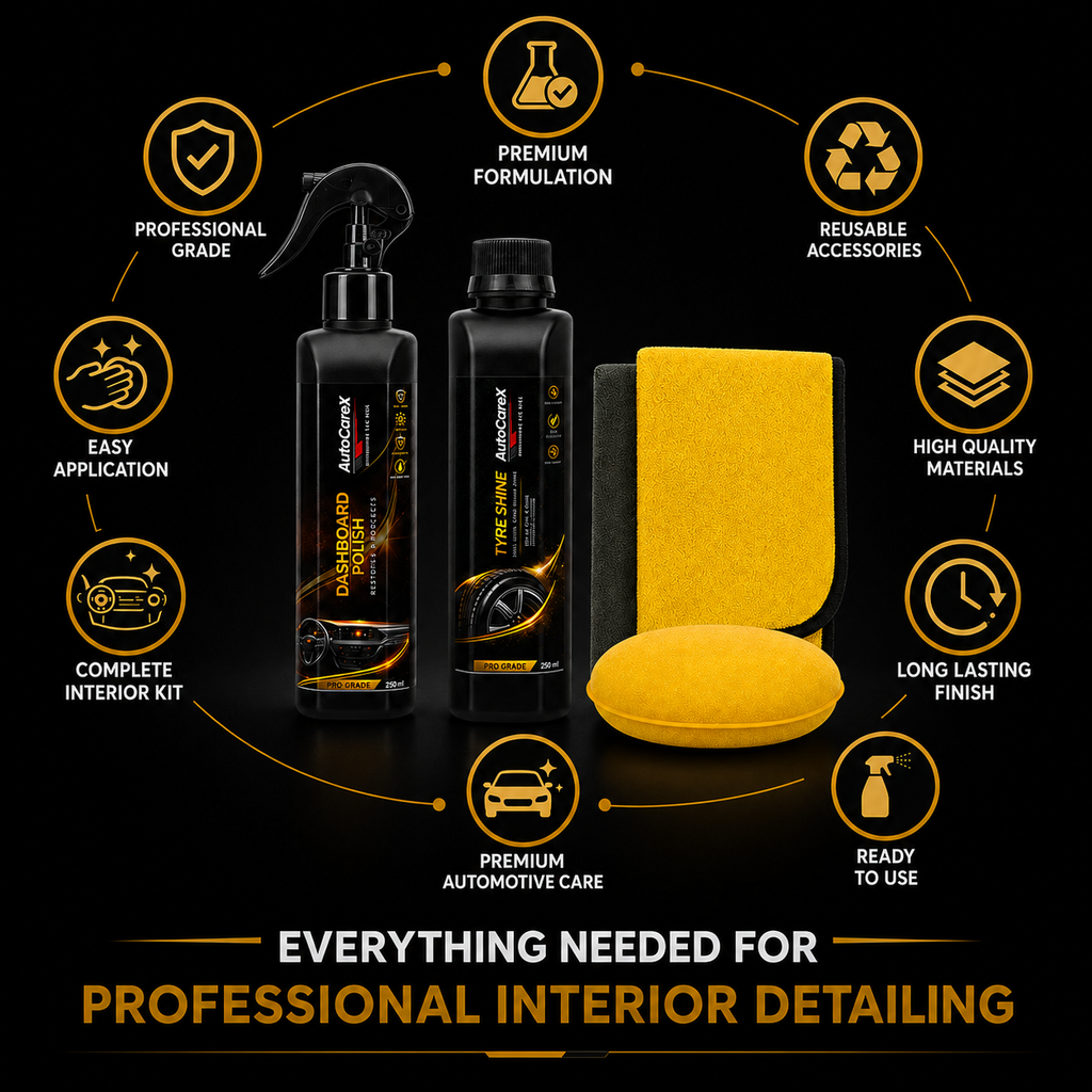 AutoCareX Car Interior Care Kit