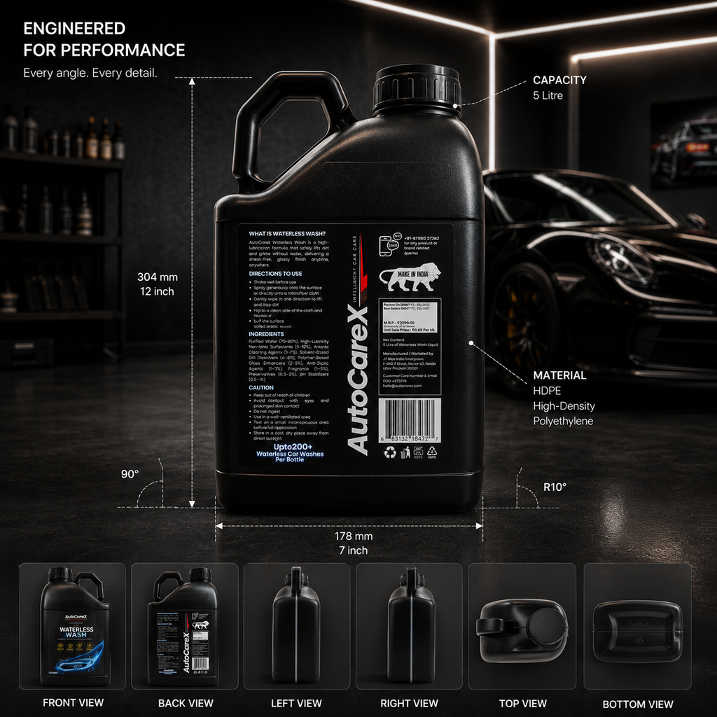 AutoCareX Waterless Wash 5L Can