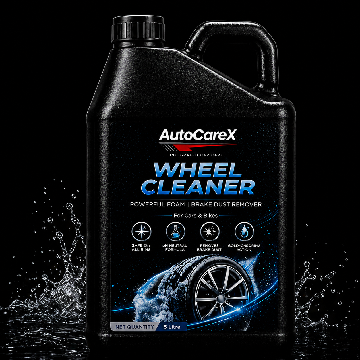 AutoCareX Wheel Cleaner 5L Can