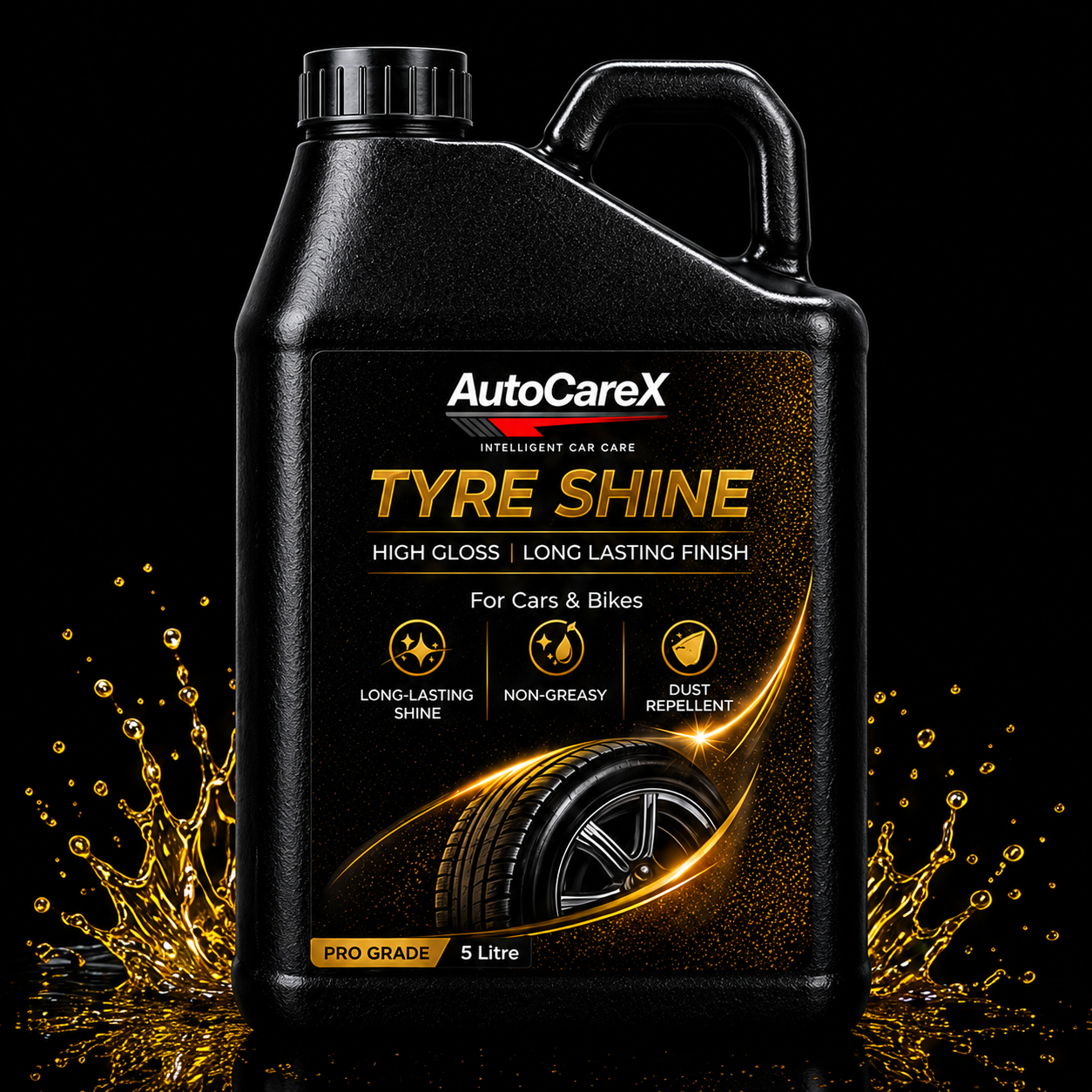 AutoCareX Tyre Shine 5L Can