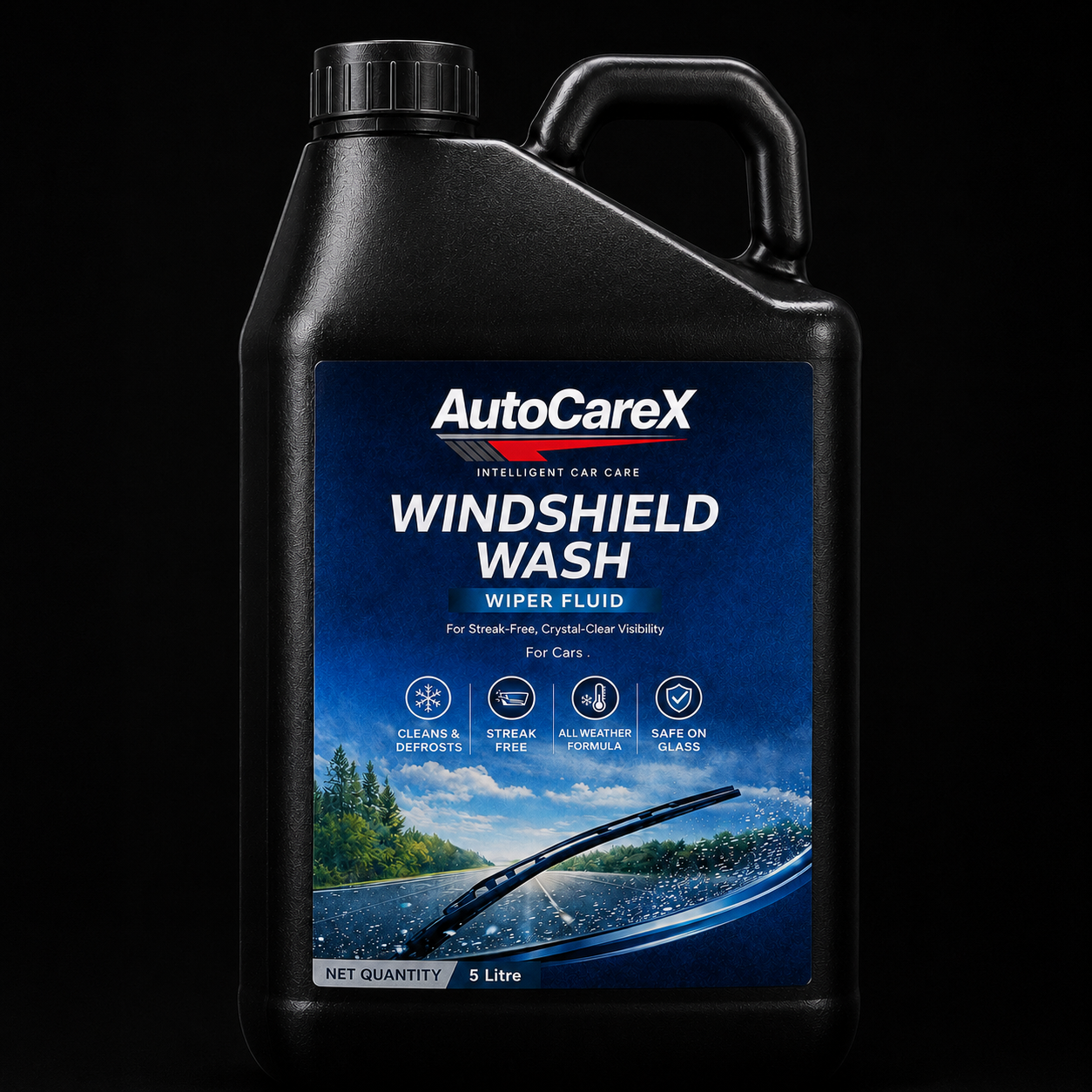 AutoCareX Windshield Wash Wiper Fluid 5L Can