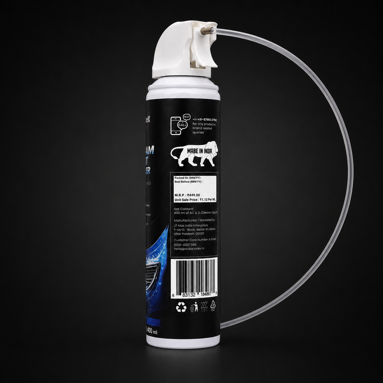 AutoCareX AC Foam Duct Cleaner