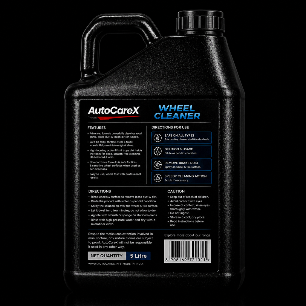 AutoCareX Wheel Cleaner 5L Can