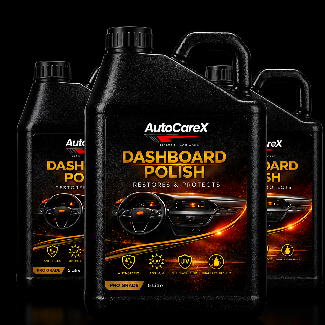 AutoCareX Dashboard Polish 5L Can