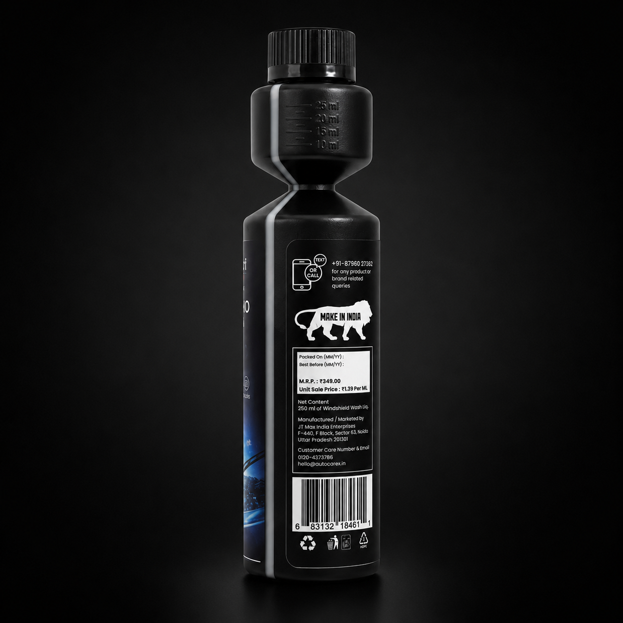 AutoCareX Windshield Wash Wiper Fluid