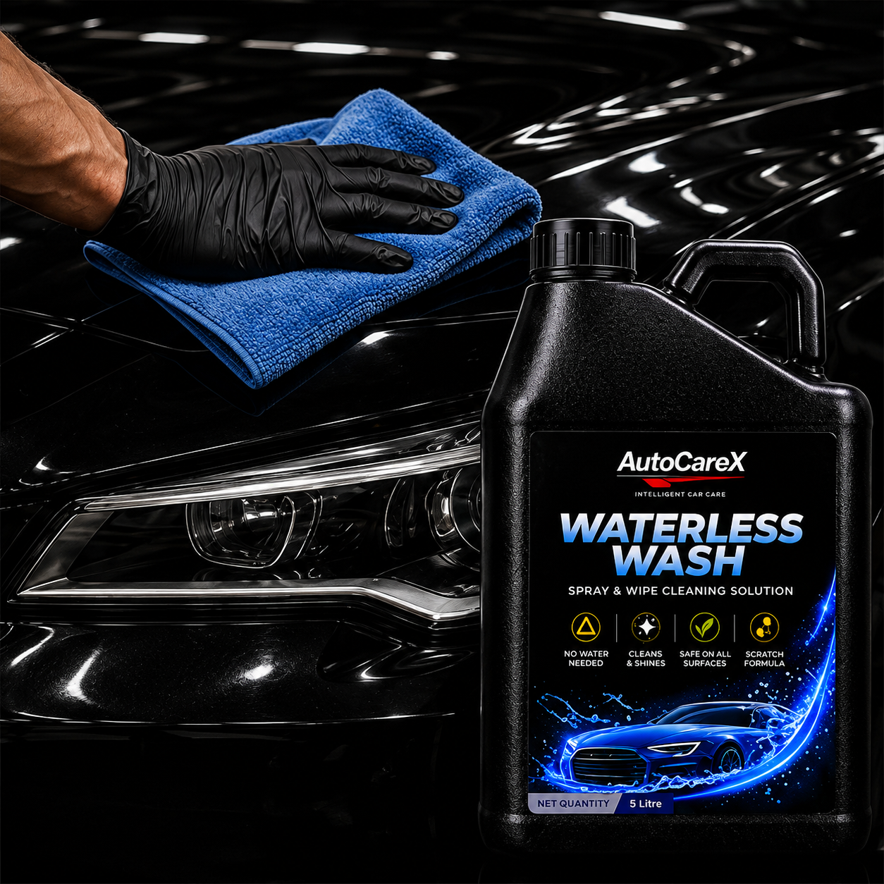 AutoCareX Waterless Wash 5L Can
