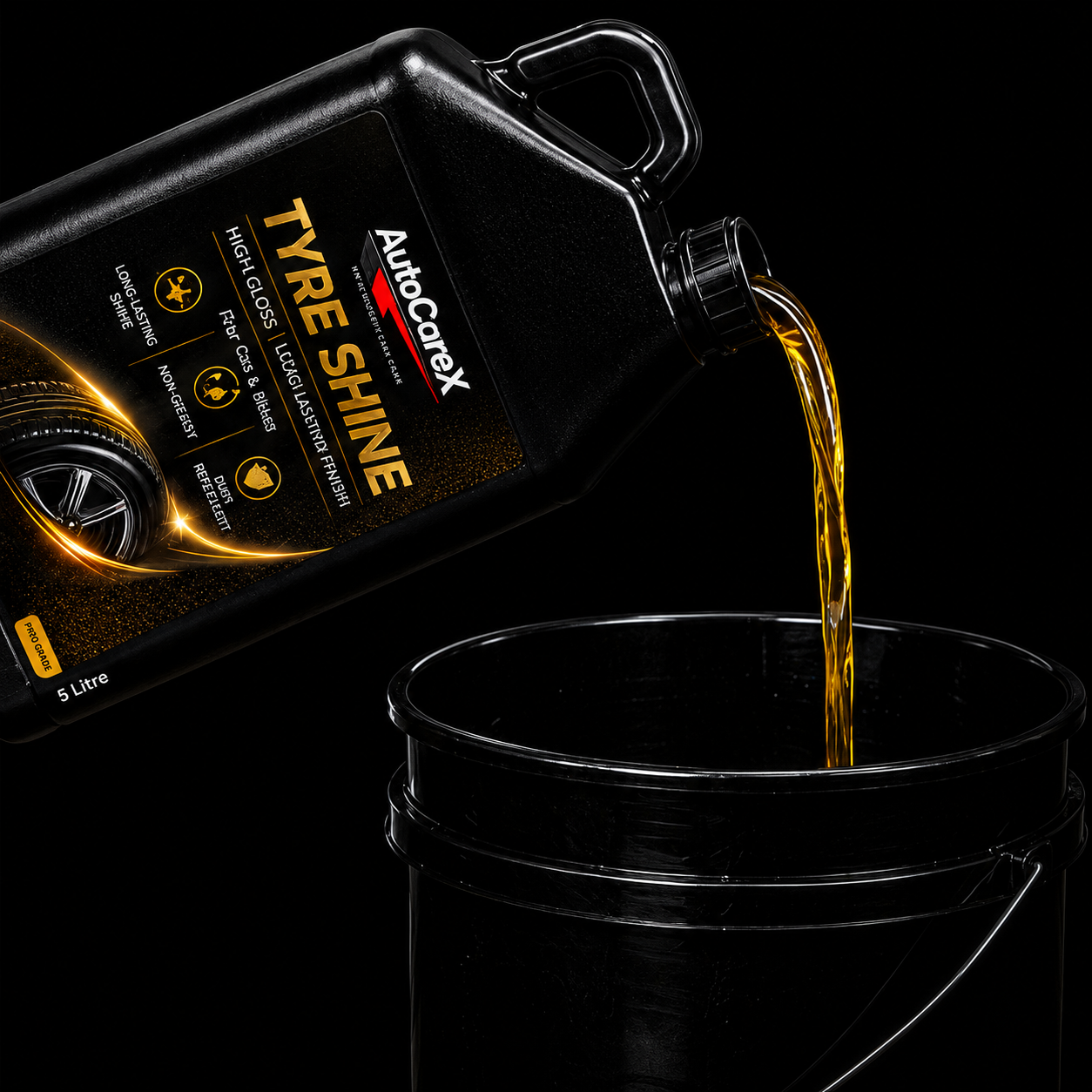 AutoCareX Tyre Shine 5L Can