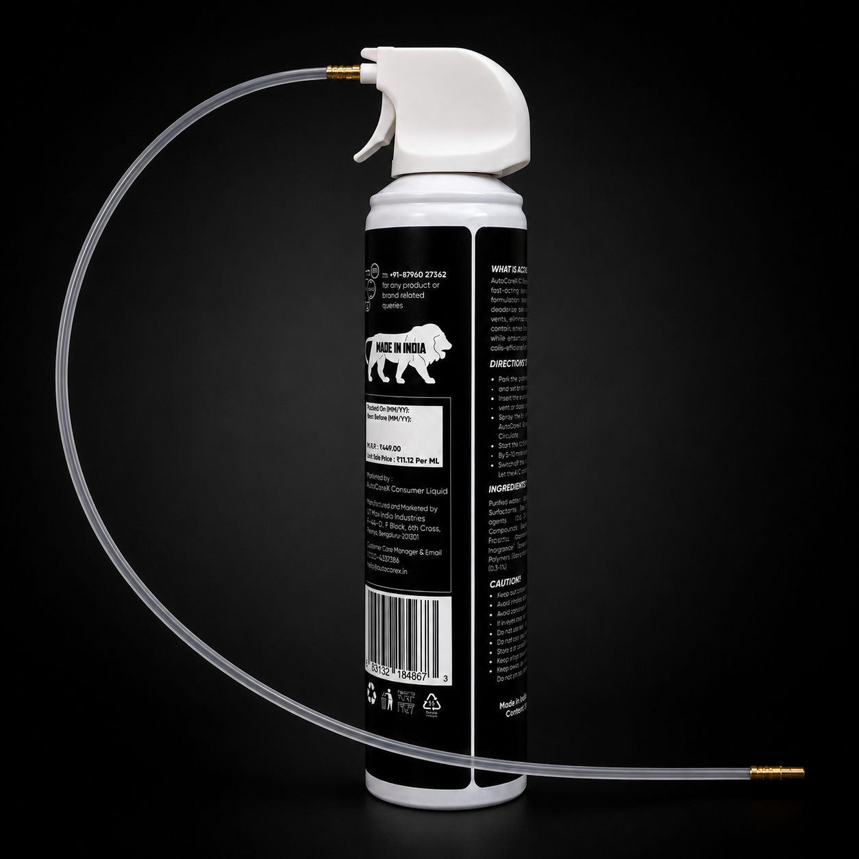 AutoCareX AC Foam Duct Cleaner