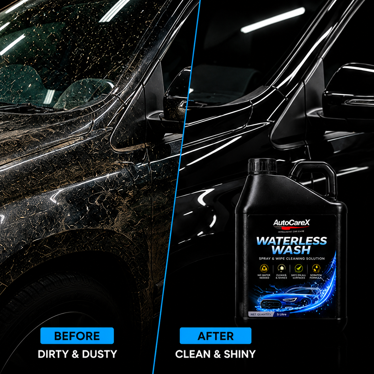 AutoCareX Waterless Wash 5L Can