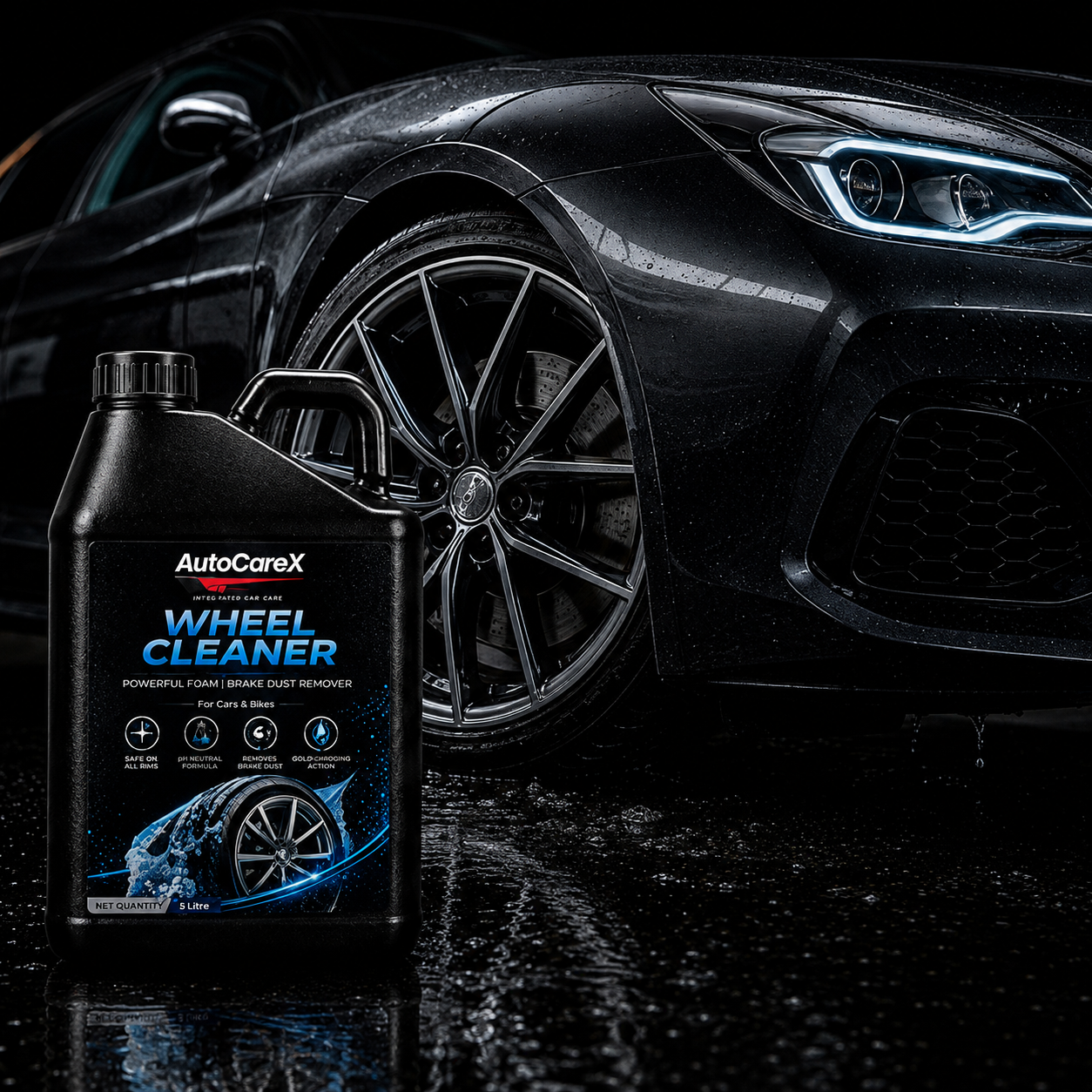 AutoCareX Wheel Cleaner 5L Can