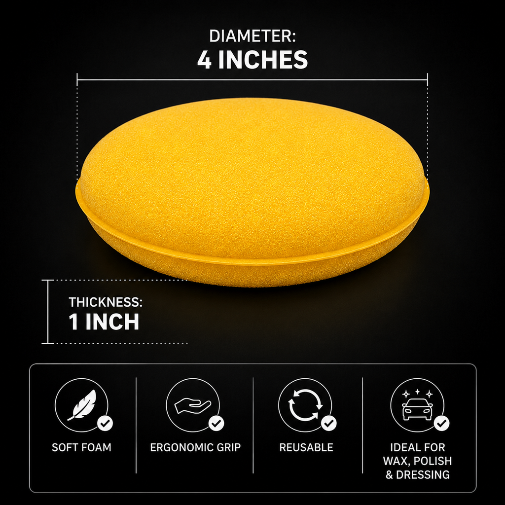 AutoCareX Foam Applicator Pad