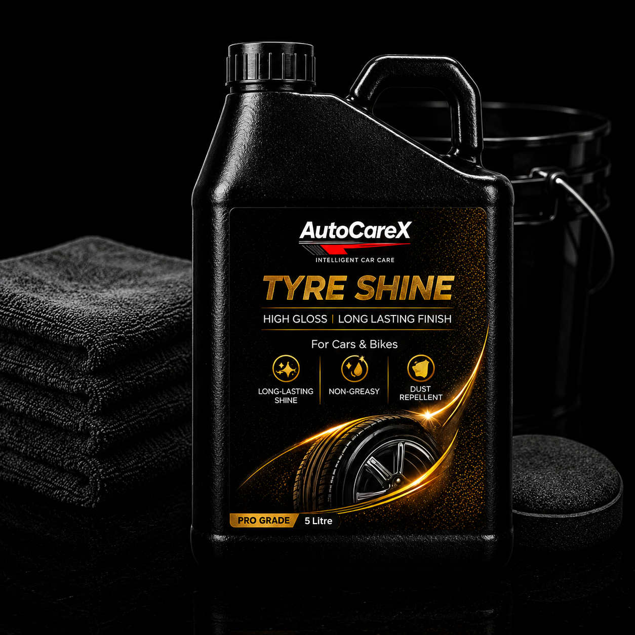 AutoCareX Tyre Shine 5L Can