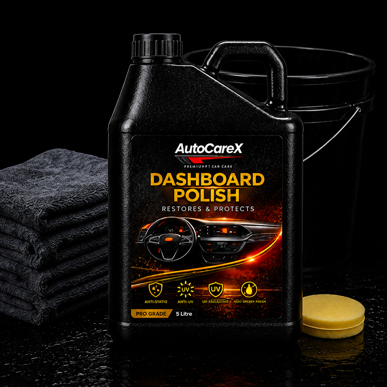 AutoCareX Dashboard Polish 5L Can