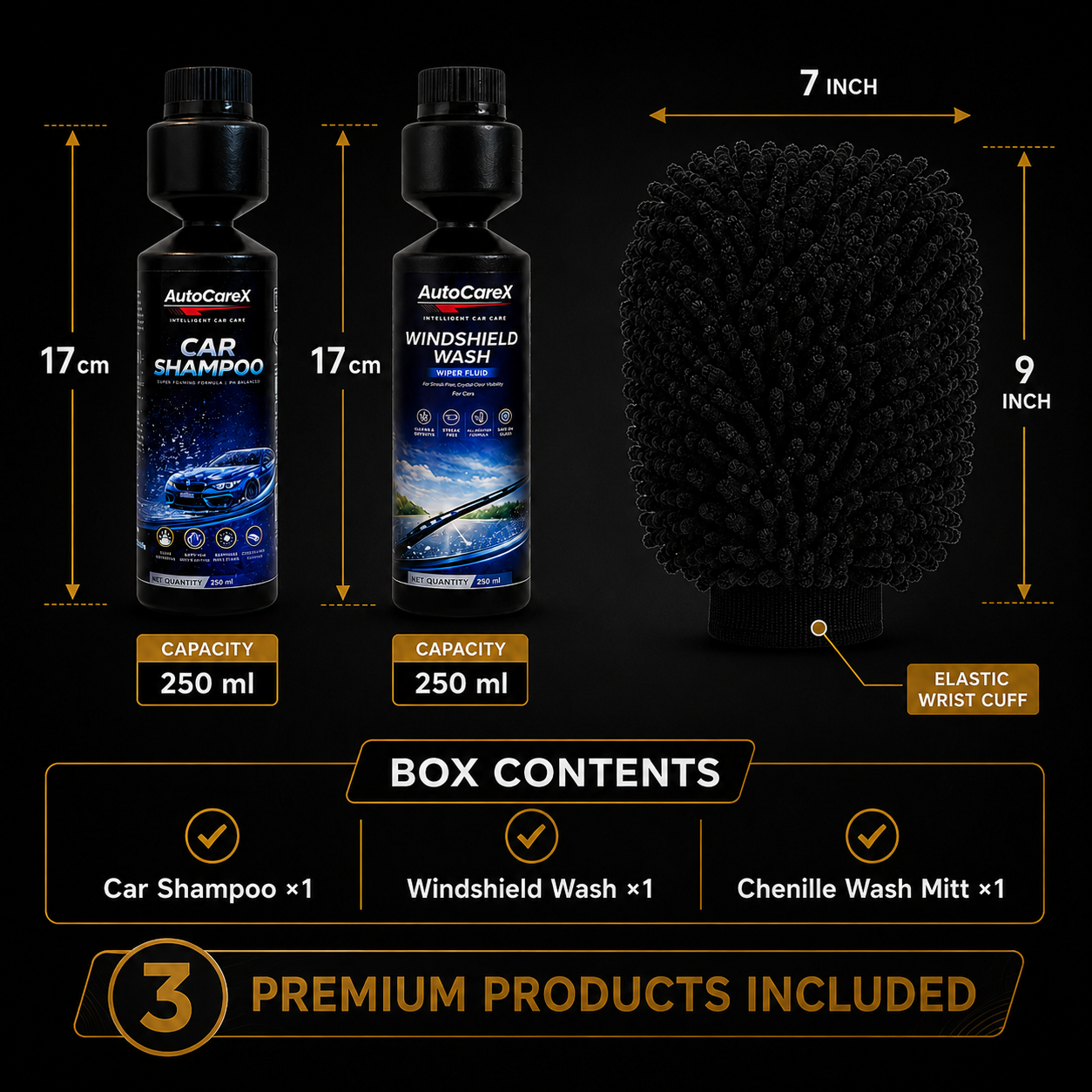 AutoCareX Car Exterior Care Kit