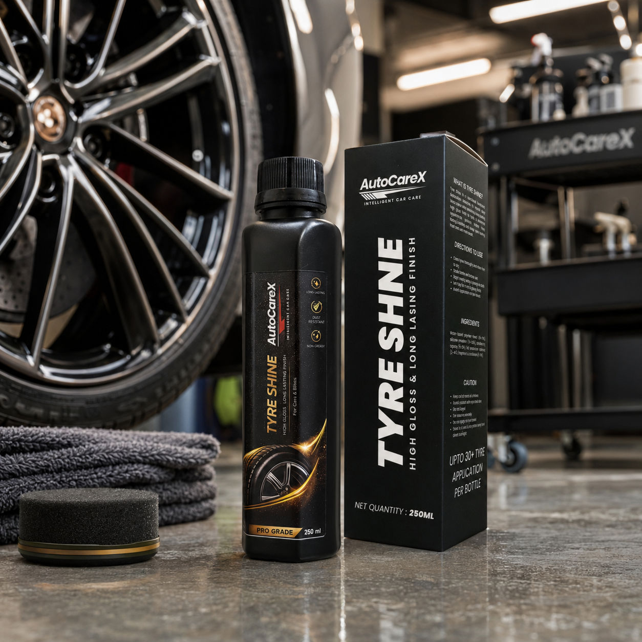 AutoCareX Tyre Shine
