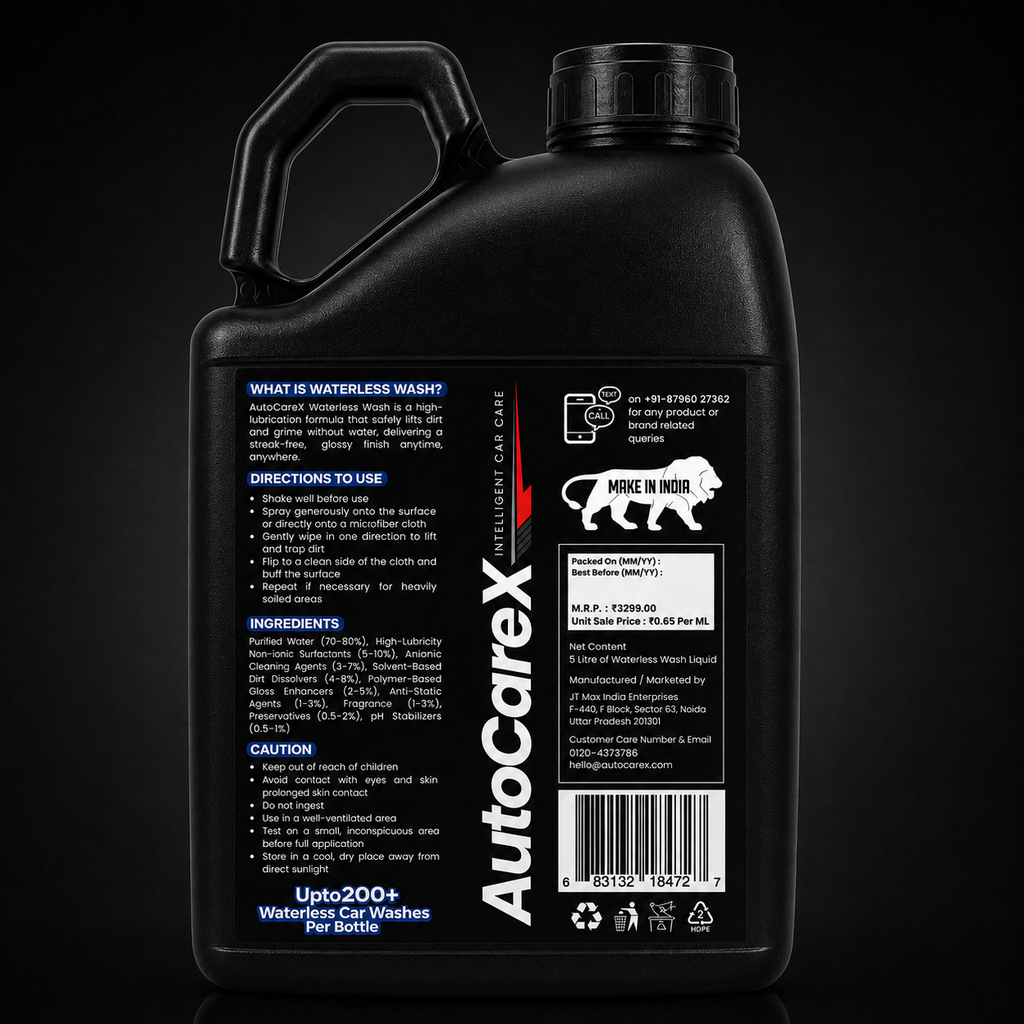 AutoCareX Waterless Wash 5L Can