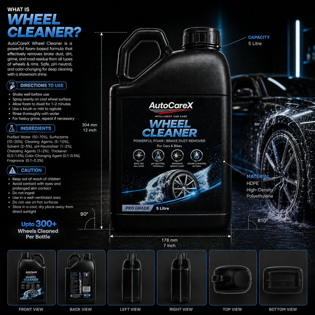 AutoCareX Wheel Cleaner 5L Can