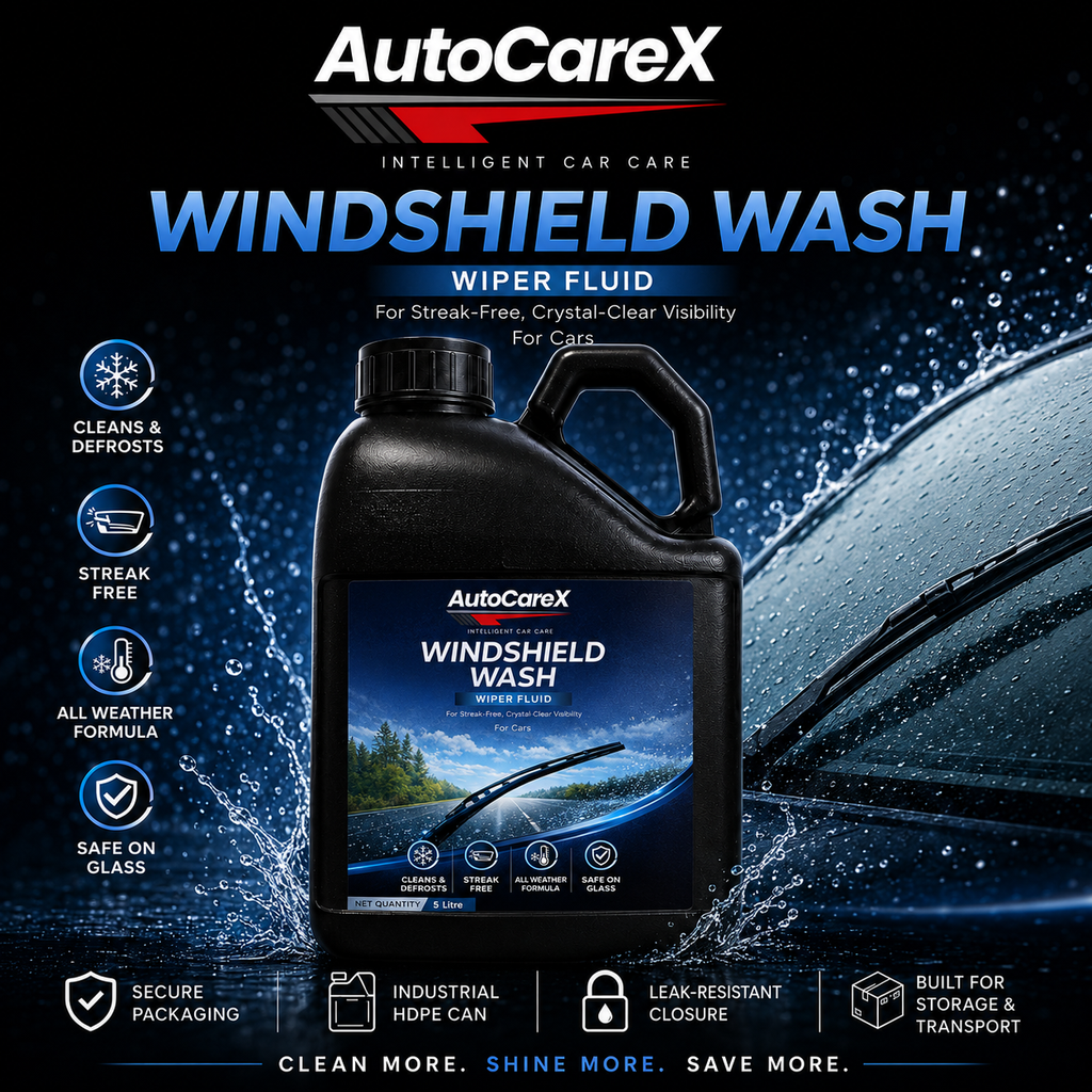 AutoCareX Windshield Wash Wiper Fluid 5L Can