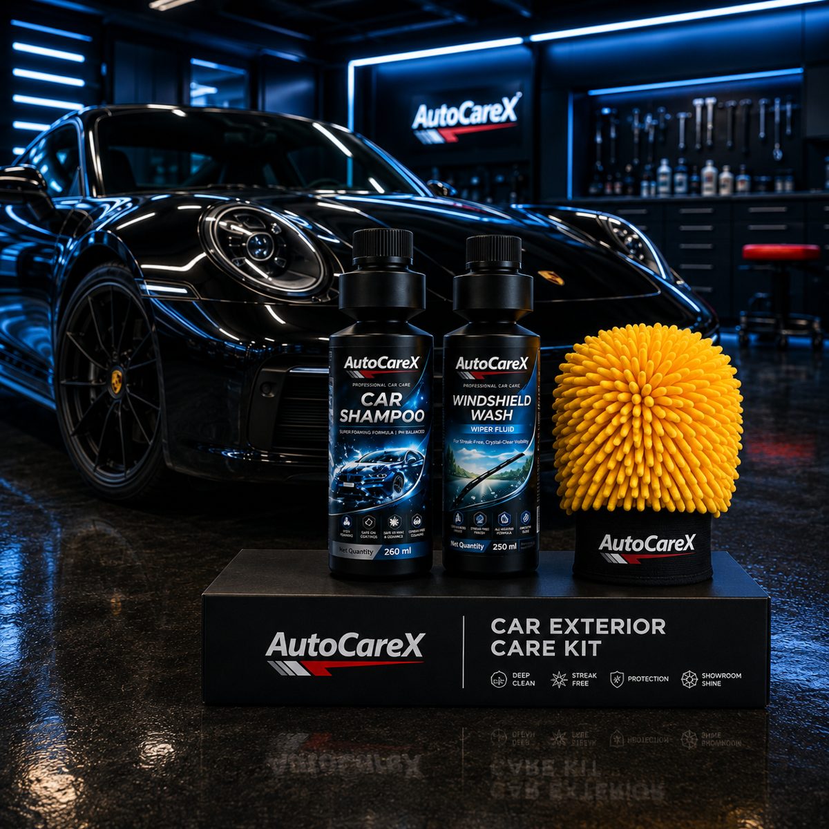 AutoCareX Car Exterior Care Kit