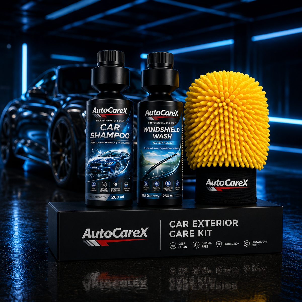 AutoCareX Car Exterior Care Kit