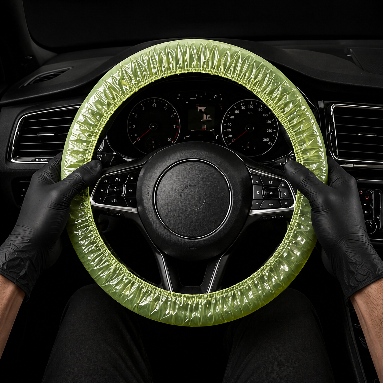 AutoCareX Biodegradable Steering Cover