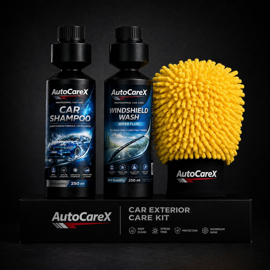 AutoCareX Car Exterior Care Kit