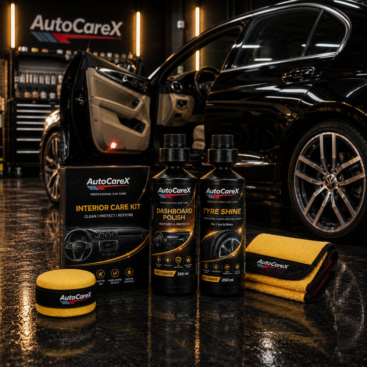 AutoCareX Car Interior Care Kit